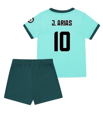 Wolves Jhon Arias #10 Udebanetrøje Børn 2025-26 Kortærmet (+ Korte bukser)